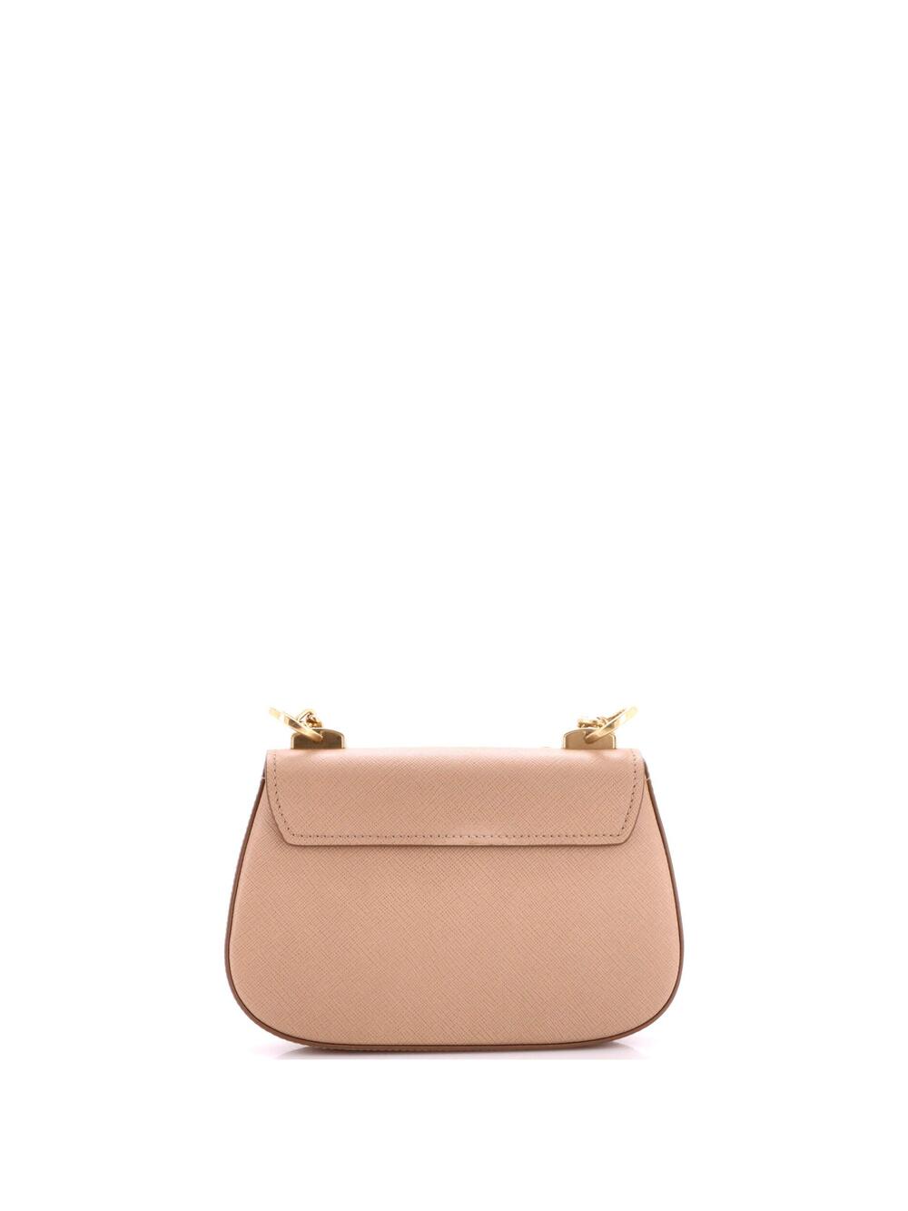 Prada Round Chain Flap Crossbody Bag #258567P15B - Picture 3 of 7